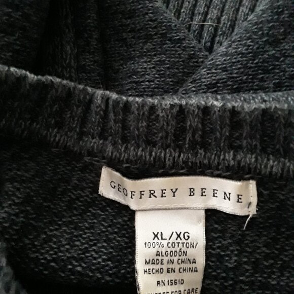 Geoffrey Beene Cotton Sweater - UNISEX - Picture 6 of 7